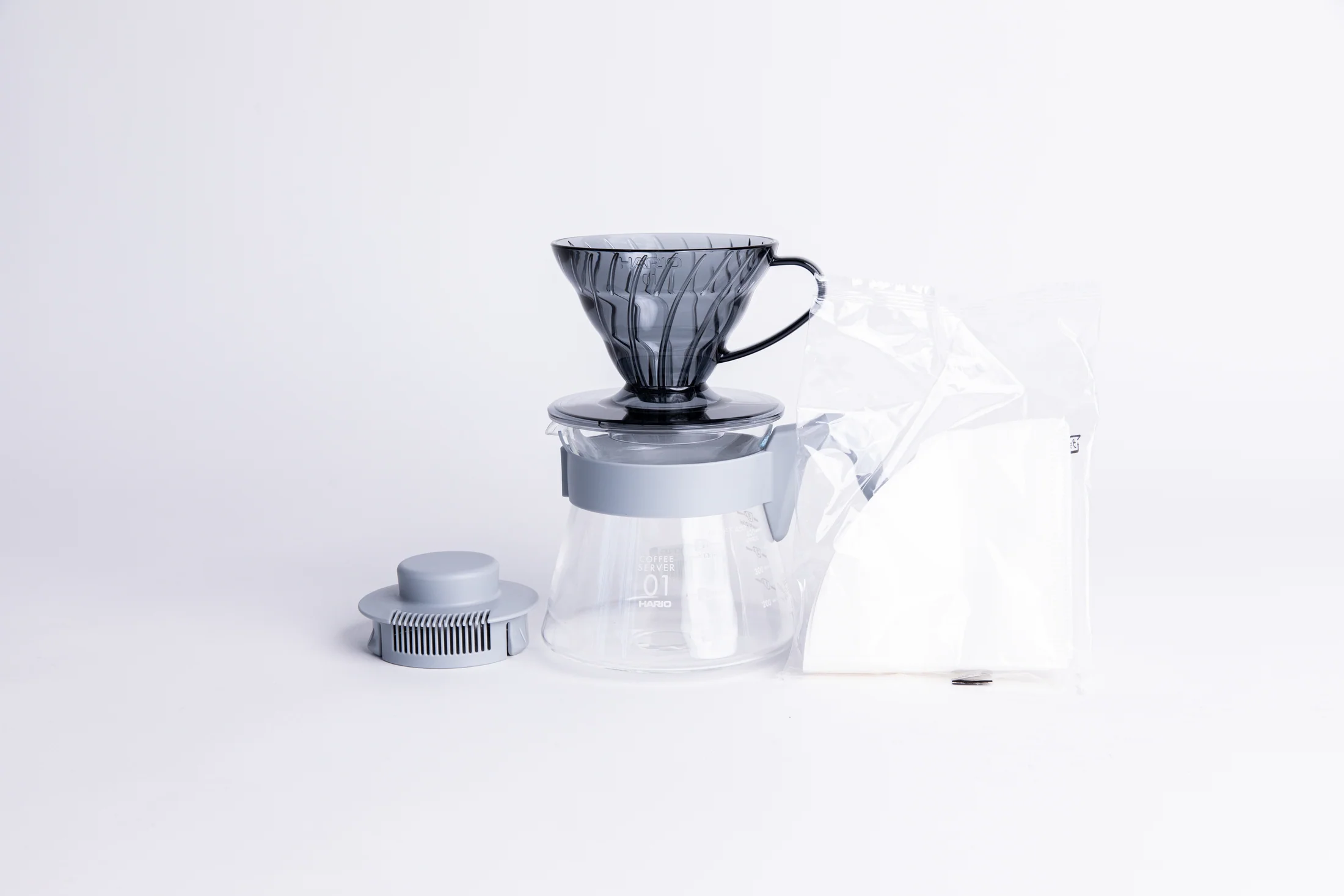 Hario Set 01 de Aniversario – Gris, Sets Pour Over